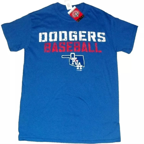 Oklahoma City Dodgers Minor League Baseball Mens T Shirt sz. Small New Tags - Picture 1 of 3
